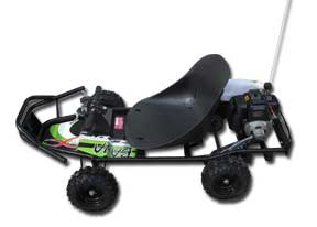 Power Kart 50 BAJA - Black/Green or Black/Blue (image for) Power Kart 50 BAJA - Black/Green or Black/Blue