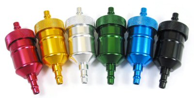 Fuel filter - Billet Anodized Colors (image for) Fuel filter - Billet Anodized Colors